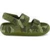 imageCUSHIONAIRE Kids Fuji sandal with adjustable strap and ComfortCamo