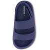 imageCUSHIONAIRE Kids Fuji sandal with adjustable strap and ComfortNavy