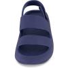 imageCUSHIONAIRE Kids Fuji sandal with adjustable strap and ComfortNavy
