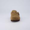 imageCUSHIONAIRE Kids Hana Cork footbed clog with Genuine Leather upper Faux Fur lining and ComfortBrown