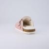 imageCUSHIONAIRE Kids Hana Cork footbed clog with Genuine Leather upper Faux Fur lining and ComfortPink
