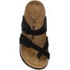 imageCUSHIONAIRE Kids Luna JR Cork footbed Sandal with ComfortBlack