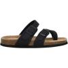 imageCUSHIONAIRE Kids Luna JR Cork footbed Sandal with ComfortBlack