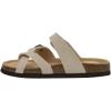 imageCUSHIONAIRE Kids Luna JR Cork footbed Sandal with ComfortStone Nubuck