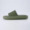 imageCUSHIONAIRE Mens Feather cloud recovery pool slide with ComfortGreen
