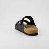 imageCUSHIONAIRE Mens Lane Cork footbed Sandal with Adjustable Buckle Straps ComfortBlack Nappa