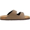 imageCUSHIONAIRE Mens Lane Cork footbed Sandal with Adjustable Buckle Straps ComfortBrown Nubuck