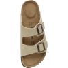 imageCUSHIONAIRE Mens Lane Cork footbed Sandal with Adjustable Buckle Straps ComfortStone Nubuck