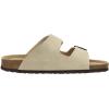 imageCUSHIONAIRE Mens Lane Cork footbed Sandal with Adjustable Buckle Straps ComfortStone Nubuck