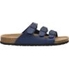 imageCUSHIONAIRE Mens LelaM Cork Footbed Sandal with ComfortNavy Nappa