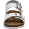 imageCUSHIONAIRE Mens Leland Cork footbed Sandal with ComfortWhite Napa