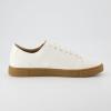 imageCUSHIONAIRE Mens Princeton lace up Sneaker with Comfort FoamWhiteGum