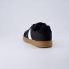 imageCUSHIONAIRE Mens Troy lace up Sneaker with Comfort FoamBlackWhite