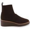 imageCUSHIONAIRE Womens Iggy stretch knit wedge boots Memory Foam Wide Widths AvailableChocolate