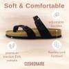 imageCUSHIONAIRE Womens Luna Cork Footbed Sandal With ComfortBlack