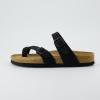 imageCUSHIONAIRE Womens Luna Cork Footbed Sandal With ComfortBlack