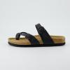 imageCUSHIONAIRE Womens Luna Cork Footbed Sandal With ComfortBlack Oily
