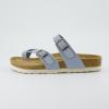imageCUSHIONAIRE Womens Luna Cork Footbed Sandal With ComfortBlue Vegan Suede