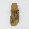 imageCUSHIONAIRE Womens Luna Cork Footbed Sandal With ComfortBrown