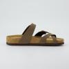 imageCUSHIONAIRE Womens Luna Cork Footbed Sandal With ComfortBrown