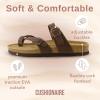 imageCUSHIONAIRE Womens Luna Cork Footbed Sandal With ComfortBrown Oily