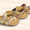 imageCUSHIONAIRE Womens Luna Cork Footbed Sandal With ComfortBrown Rugged