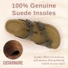 imageCUSHIONAIRE Womens Luna Cork Footbed Sandal With ComfortBrown Rugged