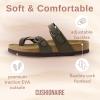 imageCUSHIONAIRE Womens Luna Cork Footbed Sandal With ComfortBrown Rugged
