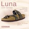 imageCUSHIONAIRE Womens Luna Cork Footbed Sandal With ComfortBrown Rugged