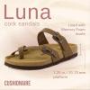 imageCUSHIONAIRE Womens Luna Cork Footbed Sandal With ComfortBrown Vegan Suede