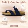 imageCUSHIONAIRE Womens Luna Cork Footbed Sandal With ComfortNavy Nappa