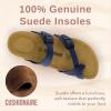 imageCUSHIONAIRE Womens Luna Cork Footbed Sandal With ComfortNavy Nappa