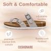 imageCUSHIONAIRE Womens Luna Cork Footbed Sandal With ComfortStone Vegan Suede