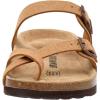 imageCUSHIONAIRE Womens Luna Cork Footbed Sandal With ComfortTan Vegan Suede