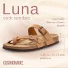 imageCUSHIONAIRE Womens Luna Cork Footbed Sandal With ComfortTan Vegan Suede