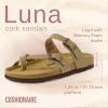 imageCUSHIONAIRE Womens Luna Cork Footbed Sandal With ComfortTaupe