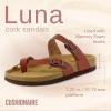 imageCUSHIONAIRE Womens Luna Cork Footbed Sandal With ComfortWhiskey