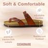 imageCUSHIONAIRE Womens Luna Cork Footbed Sandal With ComfortWhiskey