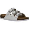 imageCUSHIONAIRE Kids Lela JR Cork footbed Sandal with ComfortWhite Matt