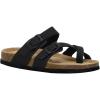 imageCUSHIONAIRE Kids Luna JR Cork footbed Sandal with ComfortBlack