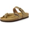 imageCUSHIONAIRE Womens Luna Cork Footbed Sandal With ComfortTaupe