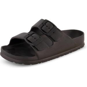 imageCUSHIONAIRE Kids ElaneK EVA slide sandal with ComfortBlack