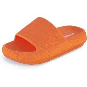 imageCUSHIONAIRE Kids Feather pool slide with ComfortTangerine