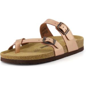 imageCUSHIONAIRE Womens Luna Cork Footbed Sandal With ComfortGold Rose