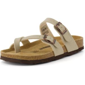 imageCUSHIONAIRE Womens Luna Cork Footbed Sandal With ComfortStone