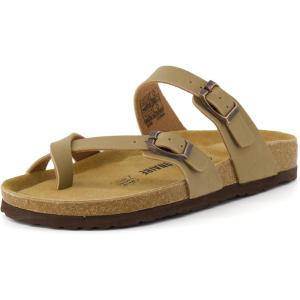 imageCUSHIONAIRE Womens Luna Cork Footbed Sandal With ComfortTaupe
