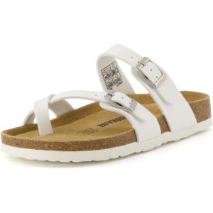 imageCUSHIONAIRE Womens Luna Cork Footbed Sandal With ComfortWhite