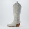 imageCUSHIONAIRE Womens Caress tall western boot Memory Foam Wide Widths AvailableSilver