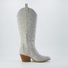 imageCUSHIONAIRE Womens Caress tall western boot Memory Foam Wide Widths AvailableSilver