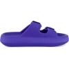 imageCUSHIONAIRE Womens Fame recovery cloud slide with ComfortBright Blue